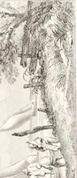 An illustration from Collection de cent-vingt estampes, gravée d'après les tableaux & dessins qui composoient le cabinet de m. Poullain ... précédée d'un abrégé historique de la vie des auteurs qui la composent ... Cette suite a été exécutée sous la direction du sieur Fr. Basan ... par de jeunes artistes des deux sexes, dont les talens se font connoître & accroissent de jour en jour. Le sr. Moitte ... en avoit fait les dessins, d'après les tableaux .. (1781)