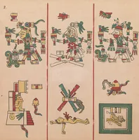 Picture 2 of 14 from Codex Fejérváry-Mayer : manuscrit Mexicain précolombien des Free Public Museums de Liverpool (M 12014) (1901), leaf 42