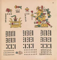 An illustration from Codex Fejérváry-Mayer : manuscrit Mexicain précolombien des Free Public Museums de Liverpool (M 12014) (1901)