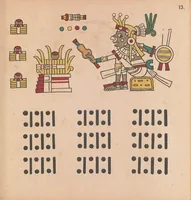 Picture 6 of 14 from Codex Fejérváry-Mayer : manuscrit Mexicain précolombien des Free Public Museums de Liverpool (M 12014) (1901), leaf 53