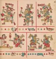 An illustration from Codex Fejérváry-Mayer : manuscrit Mexicain précolombien des Free Public Museums de Liverpool (M 12014) (1901)