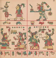 An illustration from Codex Fejérváry-Mayer : manuscrit Mexicain précolombien des Free Public Museums de Liverpool (M 12014) (1901)