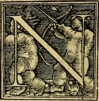 An illustration from Codicis Theodosiani libri XVI : qivbus [sic] svnt ipsorvm principvm avtoritate adiectae novellae Theodosij, Valentiniani, Martiani, Maioriani, Seueri, Caij Institutionum lib. II, Iulij Pauli Receptarum sententiarum lib. V, Gregoriani Codicis lib. V, Hermogeniani lib. I, Papiniani Tit. I : hiis nos adiecimvs ex vetustissimis bibliothecis, eò quod ad ius ciuile pertinerent, & alterius etiam responsa passim in Pandectis legerentur, L. Volusij Metiani lib. de Asse, Iulij Frontini lib. de Controuersijs limitum, cum Aggeni Vrbici Commentarijs (1528)