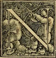 An illustration from Codicis Theodosiani libri XVI : qivbus [sic] svnt ipsorvm principvm avtoritate adiectae novellae Theodosij, Valentiniani, Martiani, Maioriani, Seueri, Caij Institutionum lib. II, Iulij Pauli Receptarum sententiarum lib. V, Gregoriani Codicis lib. V, Hermogeniani lib. I, Papiniani Tit. I : hiis nos adiecimvs ex vetustissimis bibliothecis, eò quod ad ius ciuile pertinerent, & alterius etiam responsa passim in Pandectis legerentur, L. Volusij Metiani lib. de Asse, Iulij Frontini lib. de Controuersijs limitum, cum Aggeni Vrbici Commentarijs (1528)
