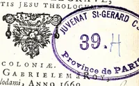 Picture 3 of 12 from Coelum empyreum : non vanis & fictis constellationum monstris belluatum, sed divum domus domini Jesu Christi, ejusque illibatae virginis matris Mariae, sanctorum apostolorum ... splendide illustratum : omnibus verbi Dei ecclesiastis, ad honestos mores, & divinos amores auditorum animis inserendos, morali doctrina, sacra ac profana historia lucubratum (1669), leaf 9