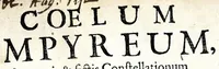An illustration from Coelum empyreum : non vanis & fictis constellationum monstris belluatum, sed divum domus domini Jesu Christi, ejusque illibatae virginis matris Mariae, sanctorum apostolorum ... splendide illustratum : omnibus verbi Dei ecclesiastis, ad honestos mores, & divinos amores auditorum animis inserendos, morali doctrina, sacra ac profana historia lucubratum (1669)