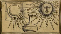 An illustration from Coelum philosophorum seu de secretis naturae liber (1528)