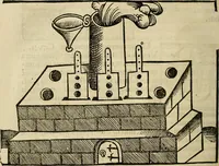 An illustration from Coelum philosophorum seu de secretis naturae liber (1528)
