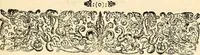 An illustration from Coelum sephiroticum, Hebraeorum, : per portas intelligentiae, Moysi revelatas interiores naturalium rerum characteres ... manifestans, ex vetustissima Hebraica veritate medicinae, chymiae, astronomiae, astrologiae, botanicae, zoologiae, anthropologiae, aliarumque scientiarum nova principia ... explicans ... (1679)