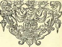 An illustration from Coelum sephiroticum, Hebraeorum, : per portas intelligentiae, Moysi revelatas interiores naturalium rerum characteres ... manifestans, ex vetustissima Hebraica veritate medicinae, chymiae, astronomiae, astrologiae, botanicae, zoologiae, anthropologiae, aliarumque scientiarum nova principia ... explicans ... (1679)