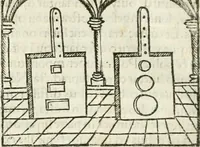 An illustration from Coelvm philosophorvm, sev, De secretis naturae liber (1528)