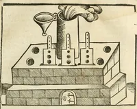 An illustration from Coelvm philosophorvm, sev, De secretis naturae liber (1528)