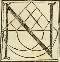 An illustration from Coelvm philosophorvm, sev, De secretis naturae liber (1528)