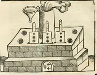 An illustration from Coelvm philosophorvm, sev, De secretis naturae liber (1528)