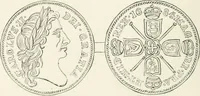 An illustration from The coin book, comprising a history of coinage; a synopsis of the mint laws of the United States; statistics of the coinage from 1792 to 1870; list of current gold and silver coins, and their custom house values; a dictionary of all coins known in ancient and modern times, with their values; the gold and silver product of each state to 1870; list of works on coinage; the daily price of gold from 1862 to 1871. With engravings of the principal coins (1872)