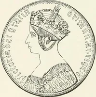 An illustration from The coin book, comprising a history of coinage; a synopsis of the mint laws of the United States; statistics of the coinage from 1792 to 1870; list of current gold and silver coins, and their custom house values; a dictionary of all coins known in ancient and modern times, with their values; the gold and silver product of each state to 1870; list of works on coinage; the daily price of gold from 1862 to 1871. With engravings of the principal coins (1872)