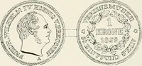 Picture 39 of 88 from The coin book, comprising a history of coinage; a synopsis of the mint laws of the United States; statistics of the coinage from 1792 to 1870; list of current gold and silver coins, and their custom house values; a dictionary of all coins known in ancient and modern times, with their values; the gold and silver product of each state to 1870; list of works on coinage; the daily price of gold from 1862 to 1871. With engravings of the principal coins (1872), leaf 199