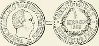 An illustration from The coin book, comprising a history of coinage; a synopsis of the mint laws of the United States; statistics of the coinage from 1792 to 1870; list of current gold and silver coins, and their custom house values; a dictionary of all coins known in ancient and modern times, with their values; the gold and silver product of each state to 1870; list of works on coinage; the daily price of gold from 1862 to 1871. With engravings of the principal coins (1872)