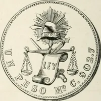 An illustration from The coin book, comprising a history of coinage; a synopsis of the mint laws of the United States; statistics of the coinage from 1792 to 1870; list of current gold and silver coins, and their custom house values; a dictionary of all coins known in ancient and modern times, with their values; the gold and silver product of each state to 1870; list of works on coinage; the daily price of gold from 1862 to 1871. With engravings of the principal coins (1872)