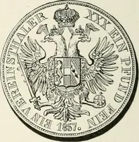 An illustration from The coin book, comprising a history of coinage; a synopsis of the mint laws of the United States; statistics of the coinage from 1792 to 1870; list of current gold and silver coins, and their custom house values; a dictionary of all coins known in ancient and modern times, with their values; the gold and silver product of each state to 1870; list of works on coinage; the daily price of gold from 1862 to 1871. With engravings of the principal coins (1872)