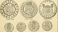 Picture 44 of 122 from coin chart manual : supplementary to Thompson's Bank note and commercial reporter, containing facsimiles of all the gold and silver coins found in circulation, throughout the world, with the intrinsic value of each, The (1879), leaf 28