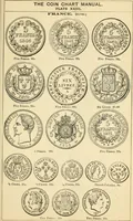 Picture 49 of 122 from coin chart manual : supplementary to Thompson's Bank note and commercial reporter, containing facsimiles of all the gold and silver coins found in circulation, throughout the world, with the intrinsic value of each, The (1879), leaf 32