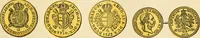 Picture 53 of 122 from coin chart manual : supplementary to Thompson's Bank note and commercial reporter, containing facsimiles of all the gold and silver coins found in circulation, throughout the world, with the intrinsic value of each, The (1879), leaf 34