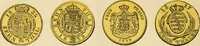 Picture 59 of 122 from coin chart manual : supplementary to Thompson's Bank note and commercial reporter, containing facsimiles of all the gold and silver coins found in circulation, throughout the world, with the intrinsic value of each, The (1879), leaf 35