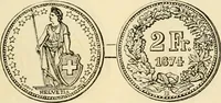 Picture 105 of 122 from coin chart manual : supplementary to Thompson's Bank note and commercial reporter, containing facsimiles of all the gold and silver coins found in circulation, throughout the world, with the intrinsic value of each, The (1879), leaf 60