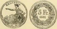 Picture 106 of 122 from coin chart manual : supplementary to Thompson's Bank note and commercial reporter, containing facsimiles of all the gold and silver coins found in circulation, throughout the world, with the intrinsic value of each, The (1879), leaf 60