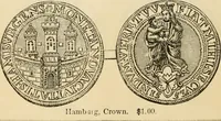 Picture 113 of 122 from coin chart manual : supplementary to Thompson's Bank note and commercial reporter, containing facsimiles of all the gold and silver coins found in circulation, throughout the world, with the intrinsic value of each, The (1879), leaf 63