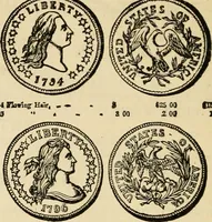 Picture 118 of 122 from coin chart manual : supplementary to Thompson's Bank note and commercial reporter, containing facsimiles of all the gold and silver coins found in circulation, throughout the world, with the intrinsic value of each, The (1879), leaf 67
