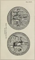 An illustration from Coins, medals, and seals, ancient and modern. Illustrated and described. With a sketch of the history of coins and coinage, instructions for young collectors, tables of comparative rarity, price lists of English and American coins, medals and tokens, &c., &c (1861)