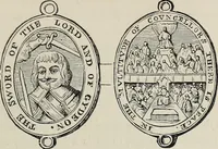An illustration from Coins, medals, and seals, ancient and modern. Illustrated and described. With a sketch of the history of coins and coinage, instructions for young collectors, tables of comparative rarity, price lists of English and American coins, medals and tokens, &c., &c (1861)