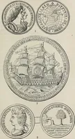 An illustration from Coins, medals, and seals, ancient and modern. Illustrated and described. With a sketch of the history of coins and coinage, instructions for young collectors, tables of comparative rarity, price lists of English and American coins, medals and tokens, &c., &c (1861)