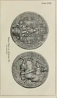 An illustration from Coins, medals, and seals, ancient and modern. Illustrated and described. With a sketch of the history of coins and coinage, instructions for young collectors, tables of comparative rarity, price lists of English and American coins, medals and tokens, &c., &c (1861)