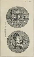 Picture 113 of 244 from Coins, medals, and seals, ancient and modern. Illustrated and described. With a sketch of the history of coins and coinage, instructions for young collectors, tables of comparative rarity, price lists of English and American coins, medals and tokens, &c., &c (1861), leaf 140