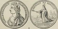 Picture 119 of 244 from Coins, medals, and seals, ancient and modern. Illustrated and described. With a sketch of the history of coins and coinage, instructions for young collectors, tables of comparative rarity, price lists of English and American coins, medals and tokens, &c., &c (1861), leaf 150