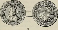 An illustration from Coins, medals, and seals, ancient and modern. Illustrated and described. With a sketch of the history of coins and coinage, instructions for young collectors, tables of comparative rarity, price lists of English and American coins, medals and tokens, &c., &c (1861)
