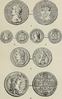 An illustration from Coins, medals, and seals, ancient and modern. Illustrated and described. With a sketch of the history of coins and coinage, instructions for young collectors, tables of comparative rarity, price lists of English and American coins, medals and tokens, &c., &c (1861)
