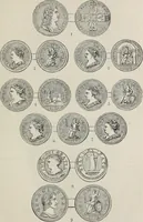 An illustration from Coins, medals, and seals, ancient and modern. Illustrated and described. With a sketch of the history of coins and coinage, instructions for young collectors, tables of comparative rarity, price lists of English and American coins, medals and tokens, &c., &c (1861)