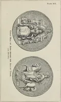 Picture 149 of 244 from Coins, medals, and seals, ancient and modern. Illustrated and described. With a sketch of the history of coins and coinage, instructions for young collectors, tables of comparative rarity, price lists of English and American coins, medals and tokens, &c., &c (1861), leaf 198