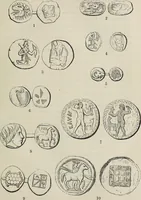 An illustration from Coins, medals, and seals, ancient and modern. Illustrated and described. With a sketch of the history of coins and coinage, instructions for young collectors, tables of comparative rarity, price lists of English and American coins, medals and tokens, &c., &c (1861)