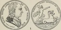 Picture 157 of 244 from Coins, medals, and seals, ancient and modern. Illustrated and described. With a sketch of the history of coins and coinage, instructions for young collectors, tables of comparative rarity, price lists of English and American coins, medals and tokens, &c., &c (1861), leaf 208