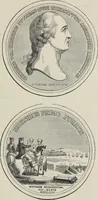 An illustration from Coins, medals, and seals, ancient and modern. Illustrated and described. With a sketch of the history of coins and coinage, instructions for young collectors, tables of comparative rarity, price lists of English and American coins, medals and tokens, &c., &c (1861)