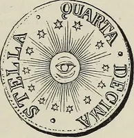 An illustration from Coins, medals, and seals, ancient and modern. Illustrated and described. With a sketch of the history of coins and coinage, instructions for young collectors, tables of comparative rarity, price lists of English and American coins, medals and tokens, &c., &c (1861)