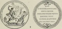 An illustration from Coins, medals, and seals, ancient and modern. Illustrated and described. With a sketch of the history of coins and coinage, instructions for young collectors, tables of comparative rarity, price lists of English and American coins, medals and tokens, &c., &c (1861)