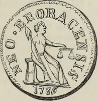 An illustration from Coins, medals, and seals, ancient and modern. Illustrated and described. With a sketch of the history of coins and coinage, instructions for young collectors, tables of comparative rarity, price lists of English and American coins, medals and tokens, &c., &c (1861)