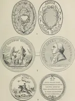 An illustration from Coins, medals, and seals, ancient and modern. Illustrated and described. With a sketch of the history of coins and coinage, instructions for young collectors, tables of comparative rarity, price lists of English and American coins, medals and tokens, &c., &c (1861)
