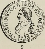 An illustration from Coins, medals, and seals, ancient and modern. Illustrated and described. With a sketch of the history of coins and coinage, instructions for young collectors, tables of comparative rarity, price lists of English and American coins, medals and tokens, &c., &c (1861)
